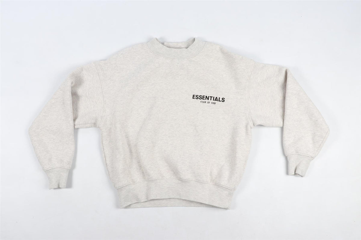 FEAR OF GOD GREY KIDS BOYS COTTON SWEATSHIRT 8 YEARS
