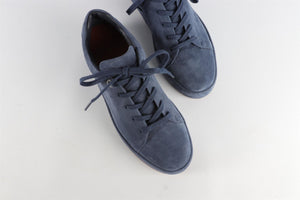 LORO PIANA NAVY NUAGES SUEDE SNEAKERS EU 38 UK 5 US 8