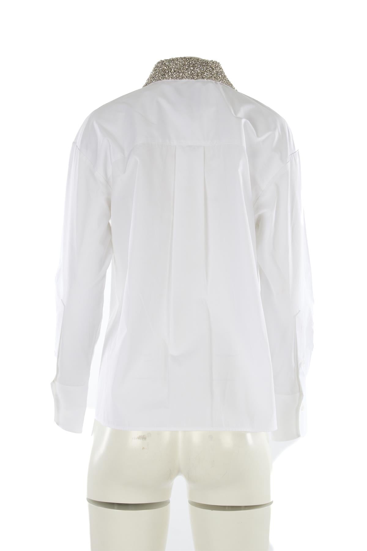TWP WHITE COTTON SHIRT XSMALL