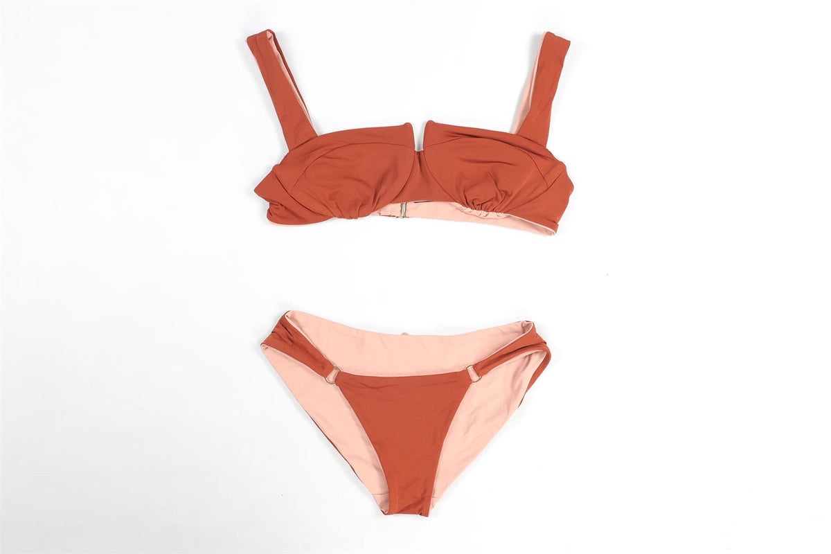 KYA SWIM BROWN BIKINI MEDIUM-LARGE