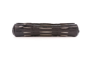 VBH BLACK SNAKESKIN CLUTCH