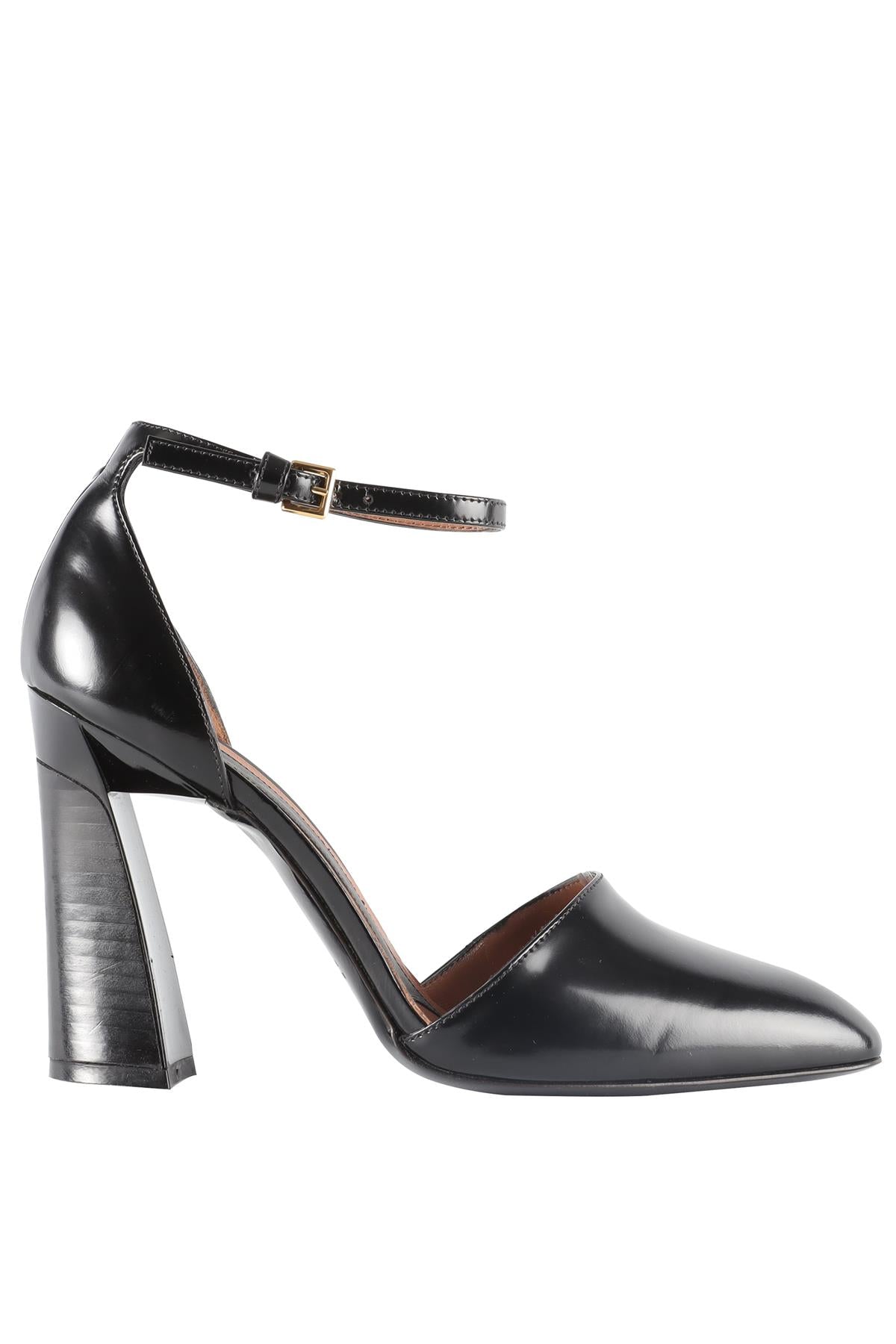 MARNI BLACK PATENT LEATHER PUMPS EU 39 UK 6 US 9