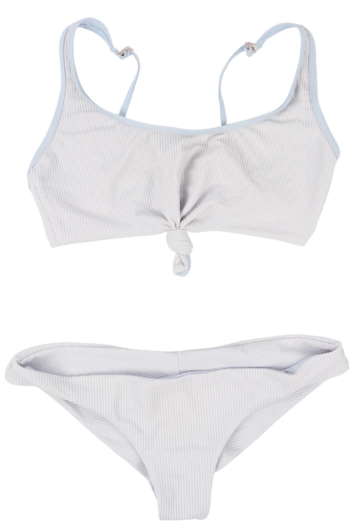 FRANKIES BIKINIS BLUE BIKINI MEDIUM