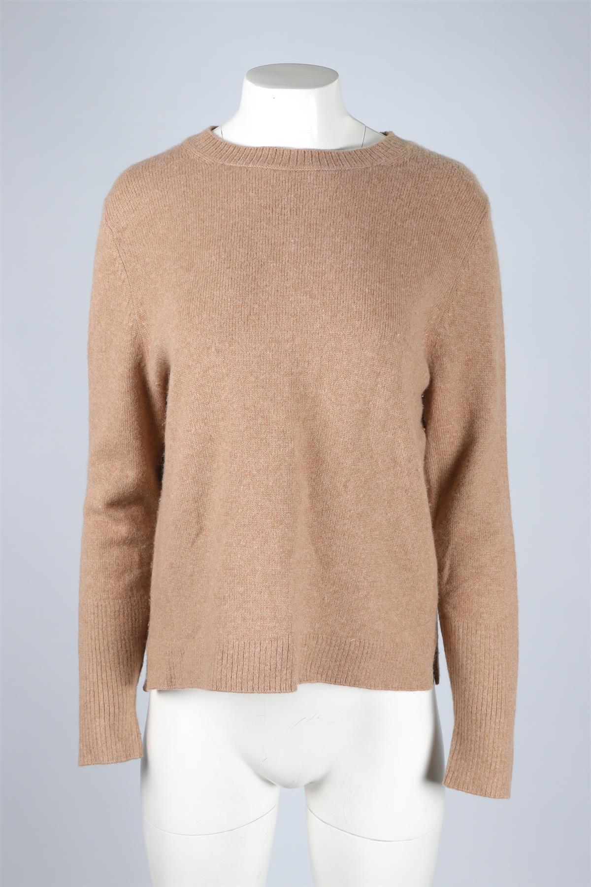 CHINTI & PARKER TAN CASHMERE SWEATER SMALL/MEDIUM