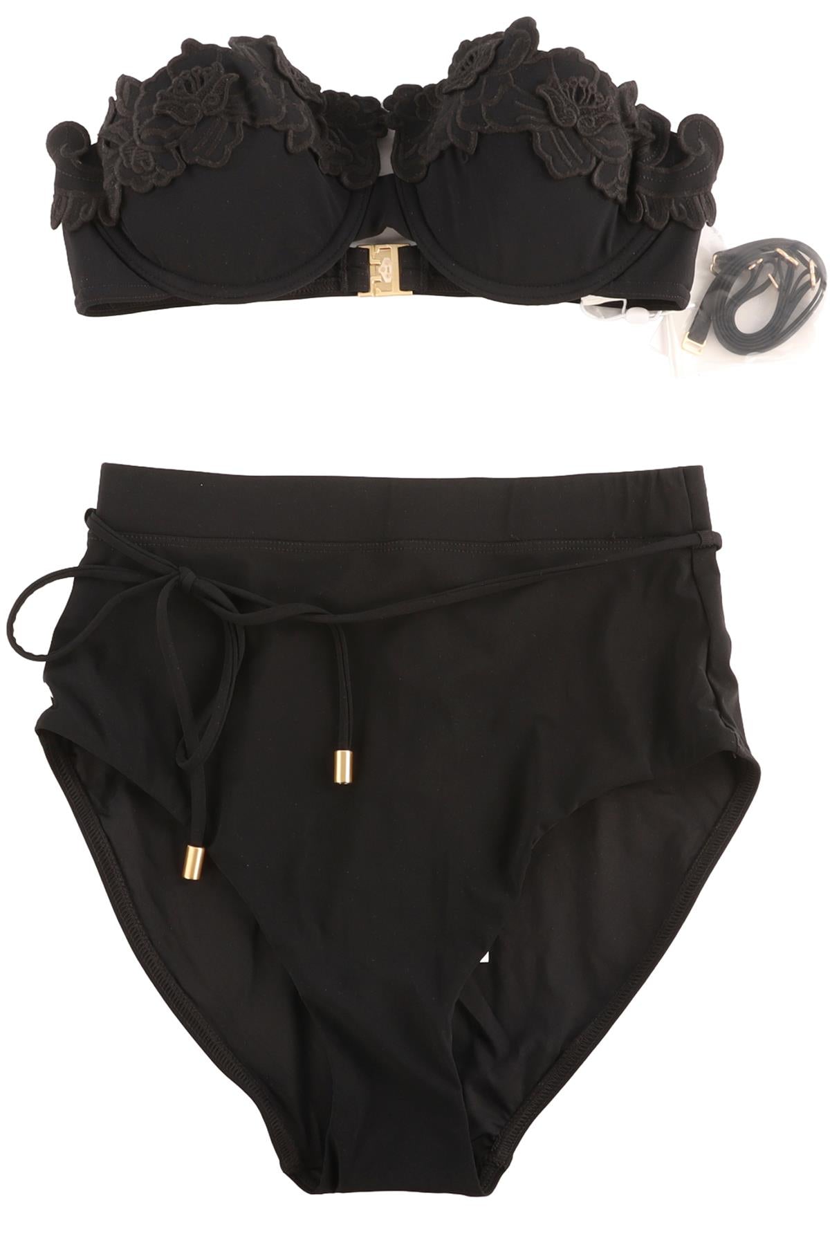 ZIMMERMANN BLACK BIKINI 0 UK 8