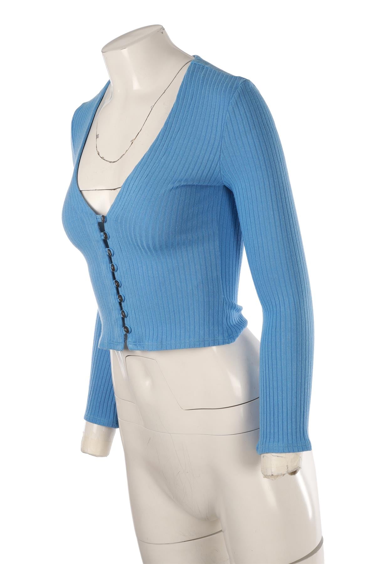 BLUE MODAL TOP