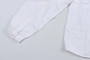 BONPOINT WHITE KIDS BOYS SHIRT 10 YEARS