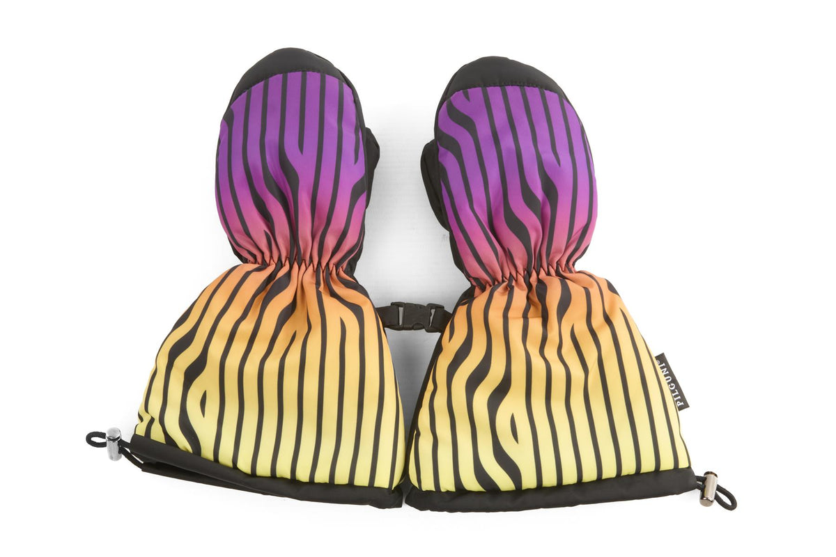 PILGUNI MULTI KIDS GIRLS SKI MITTENS 4-6 YEARS