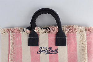 MC2 SAINT BARTH PINK CANVAS TOTE BAG