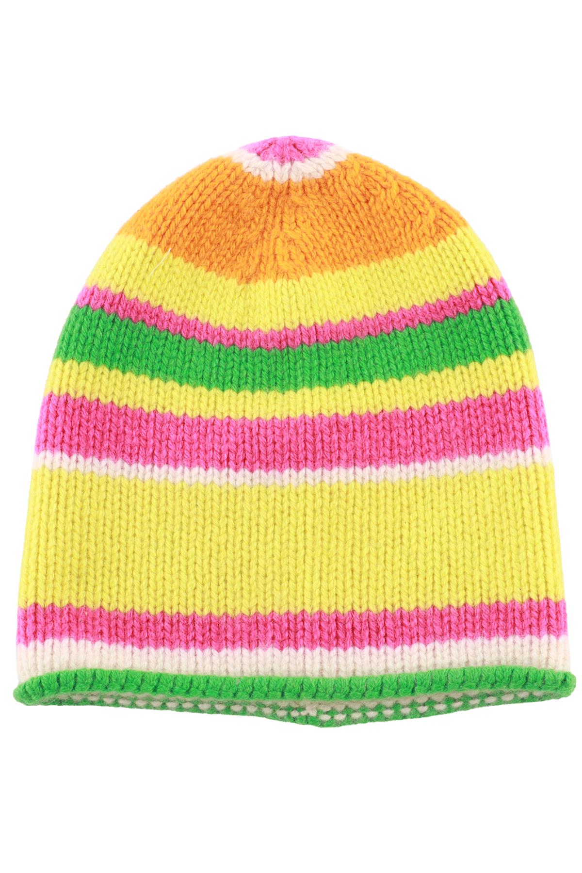 MULTI CASHMERE BEANIE