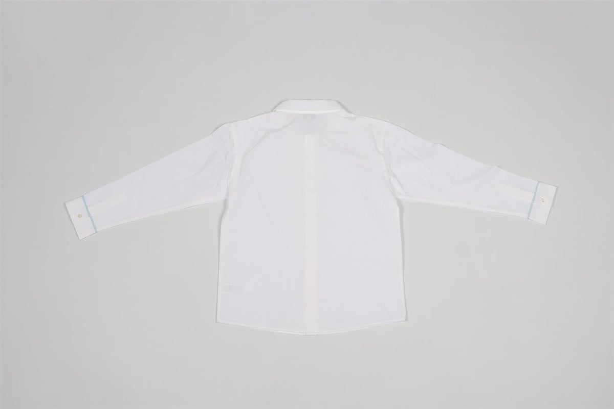 CHRISTIAN DIOR WHITE KIDS BOYS COTTON SHIRT 8 YEARS