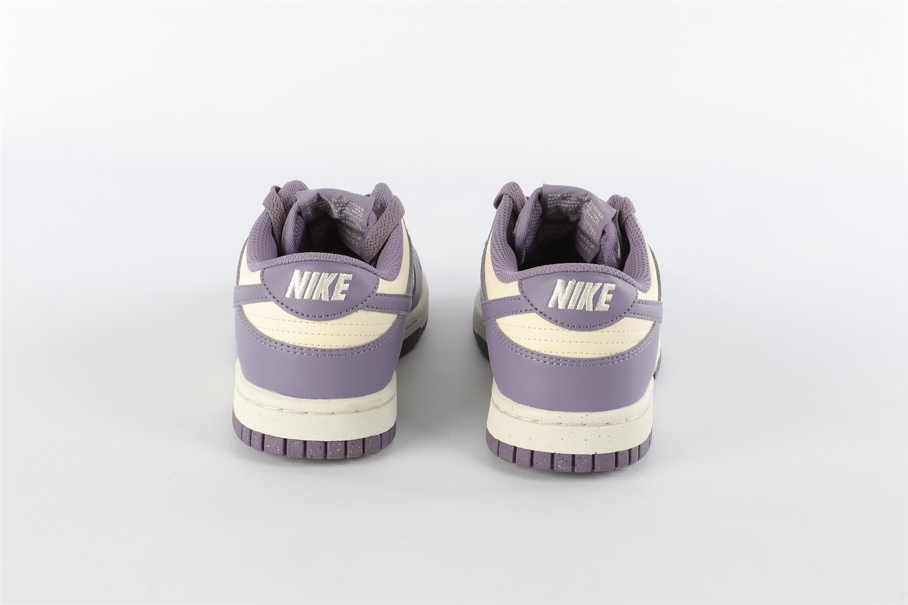 NIKE PURPLE LEATHER TRAINERS EU 35.5 UK 3 US 5