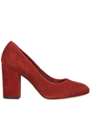 LORO PIANA SUEDE PUMPS EU 37 UK 4 US 7