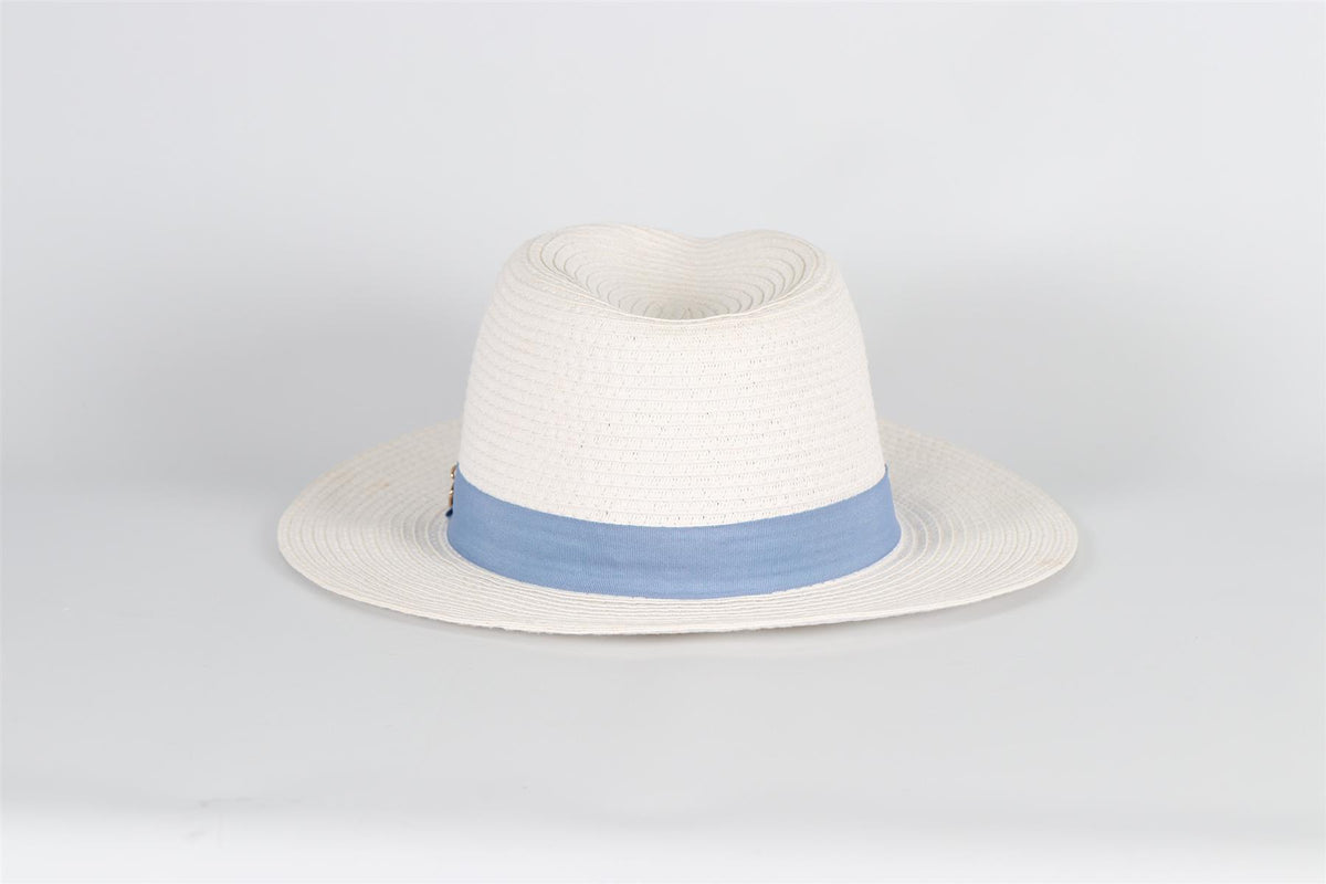 MELISSA ODABASH STRAW HAT ONE SIZE