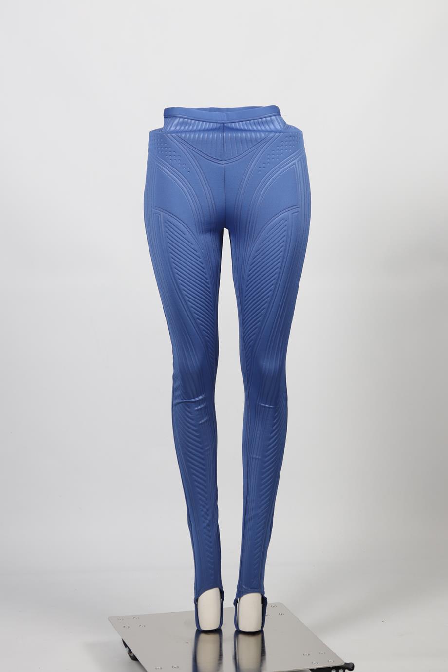 MUGLER JERSEY STIRRUP LEGGINGS FR 34 UK 6