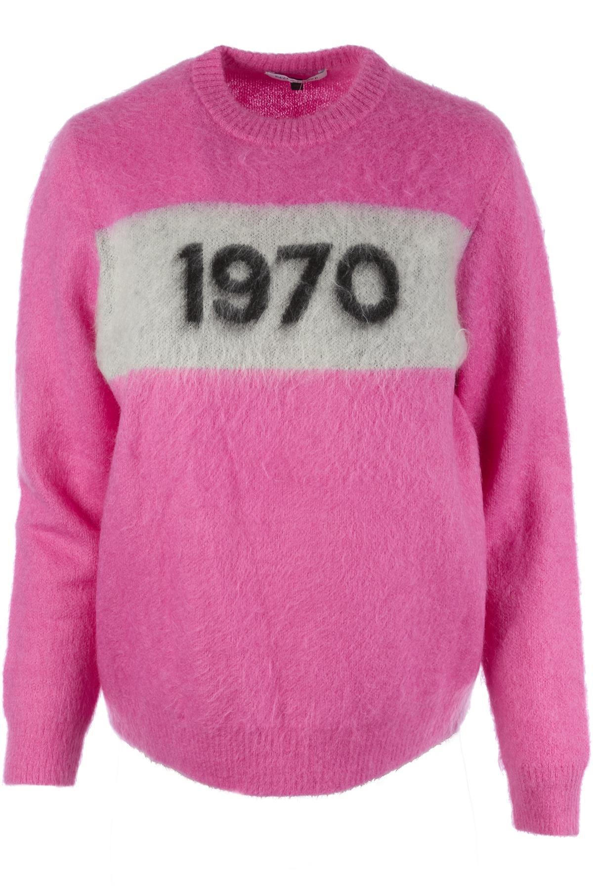 BELLA FREUD PINK MOHAIR SWEATER XSMALL