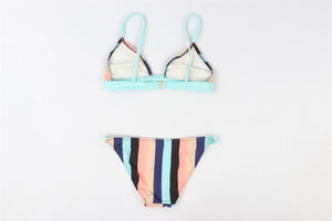 SOLID & STRIPED MULTI BIKINI SMALL