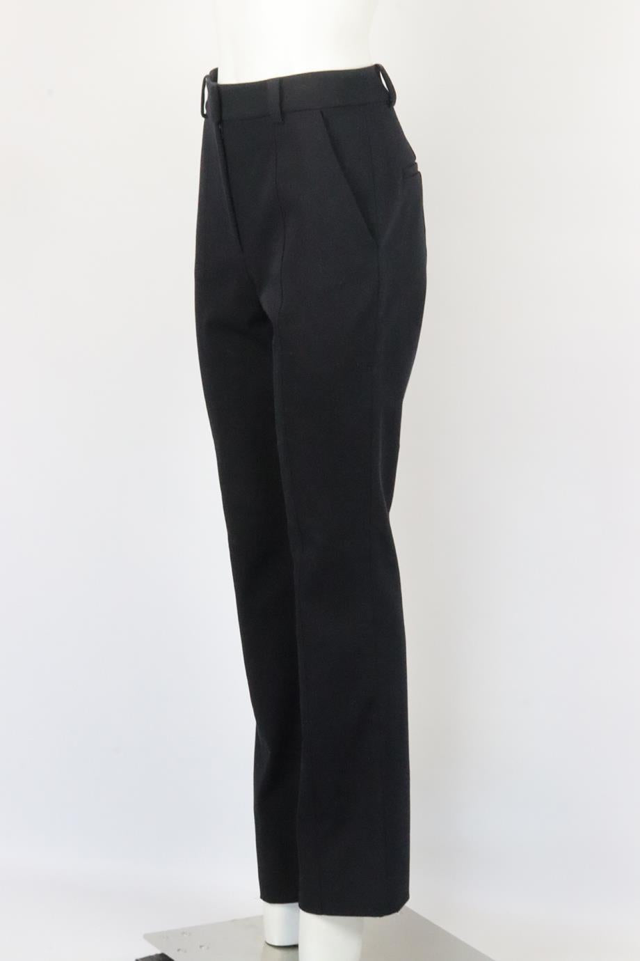 A.L.C. STRETCH TWILL STRAIGHT LEG PANTS US 10 UK 14