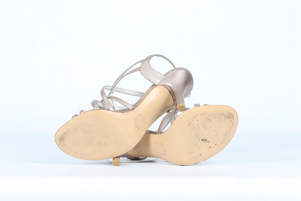 STUART WEITZMAN LEATHER SANDALS EU 37 UK 4 US 7
