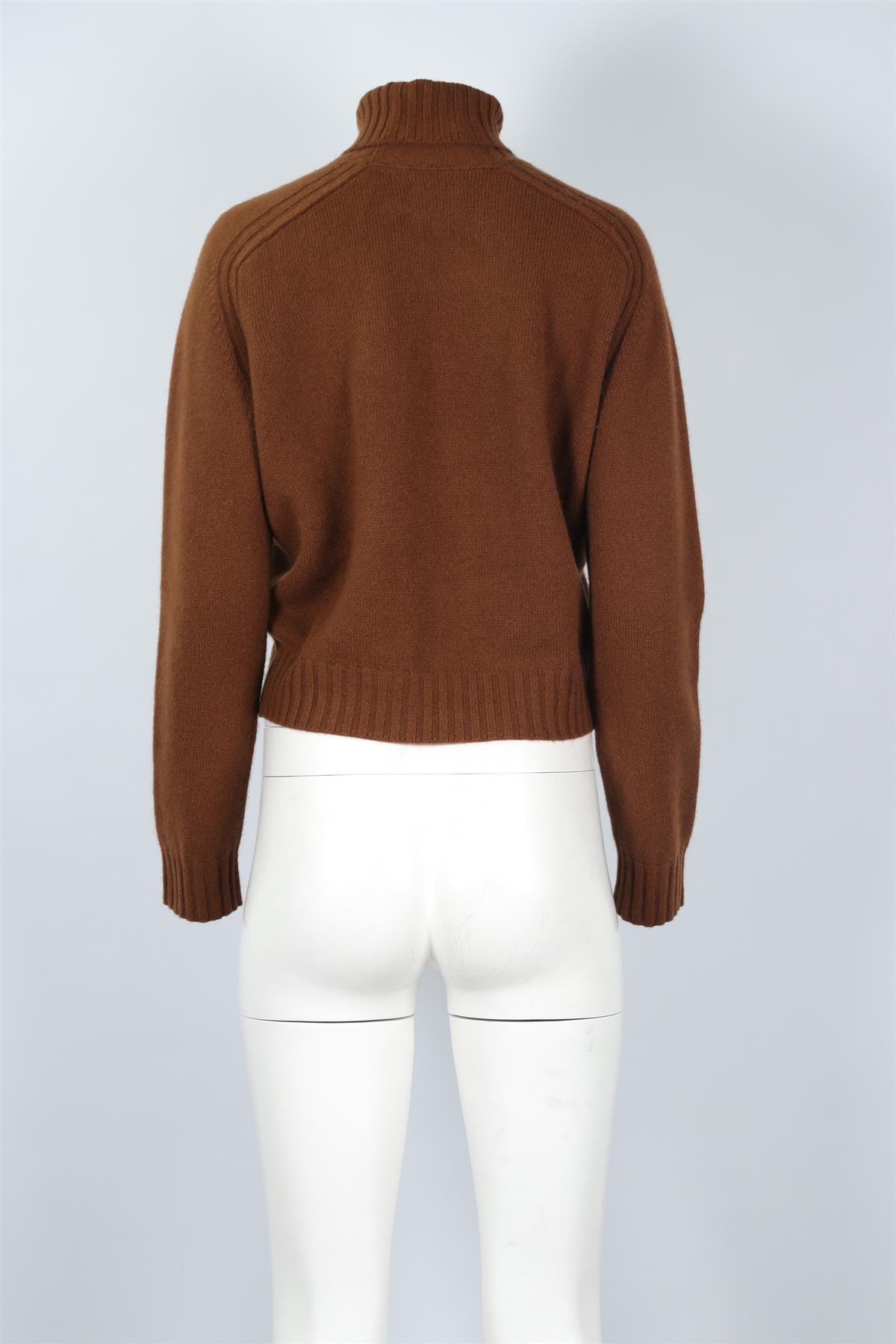 DÔEN BROWN CASHMERE SWEATER LARGE