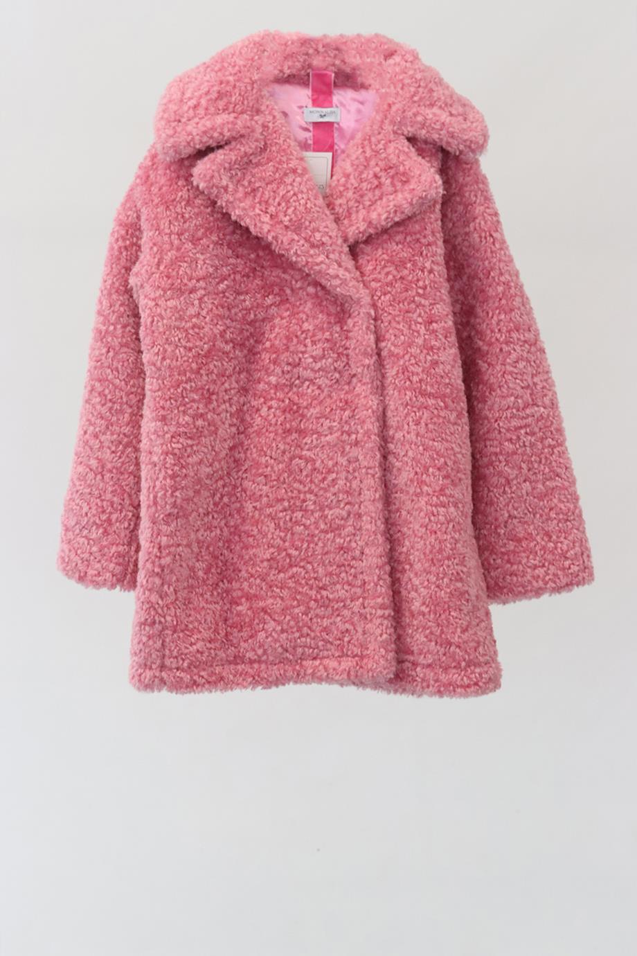 MONNALISA KIDS GIRLS FAUX SHEARLING COAT 8 YEARS