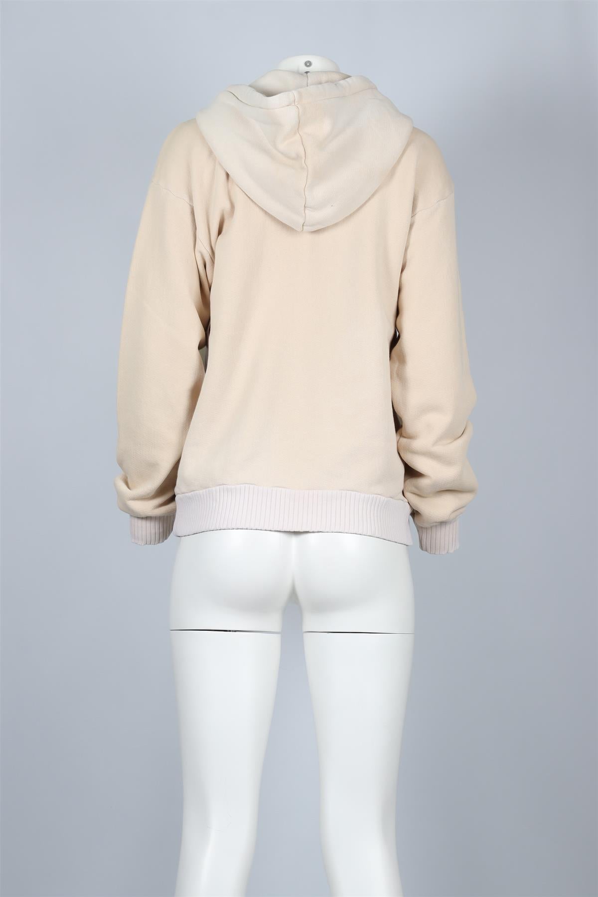 COTTON CITIZEN BEIGE COTTON HOODIE XSMALL