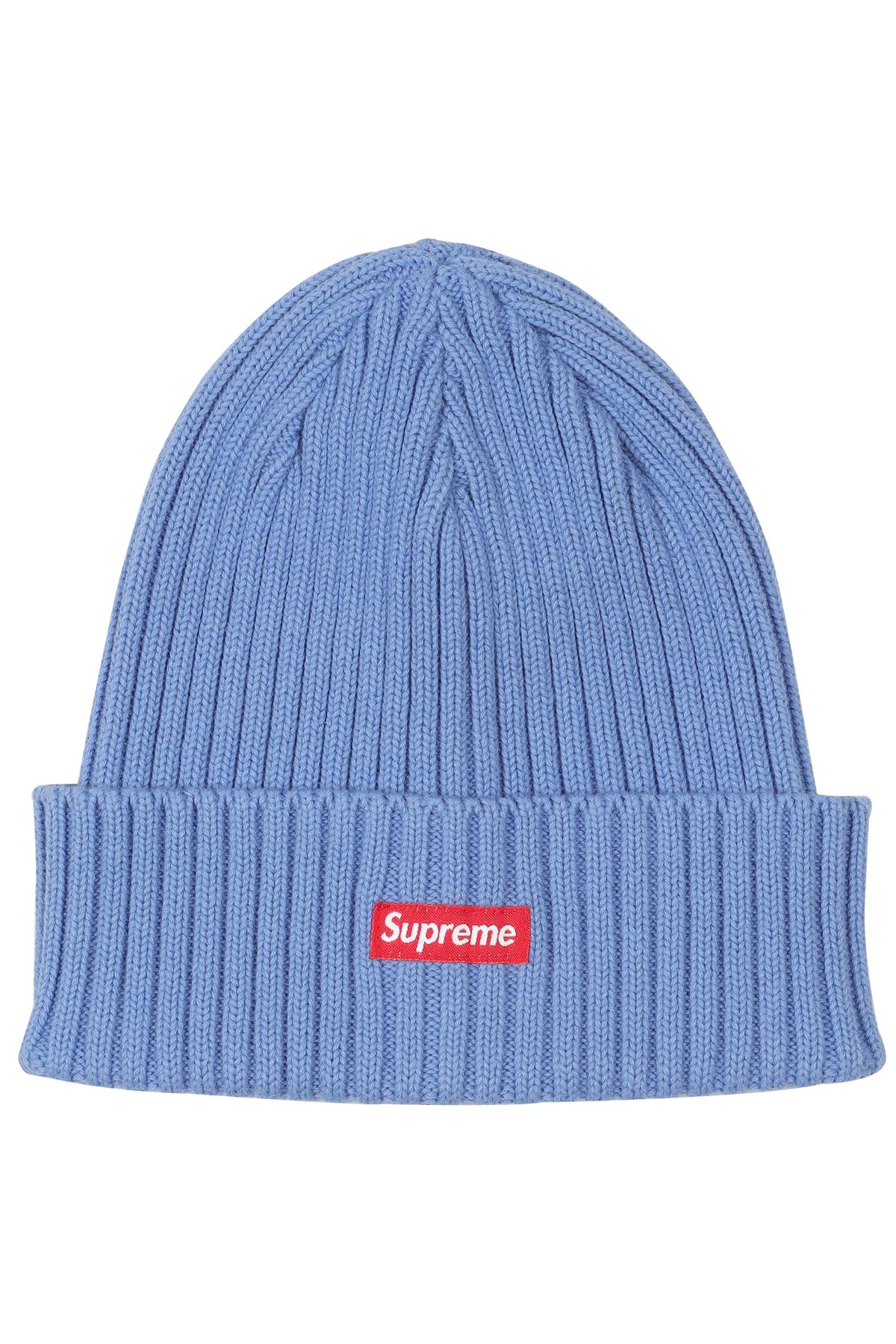SUPREME BLUE WOOL BEANIE ONE SIZE