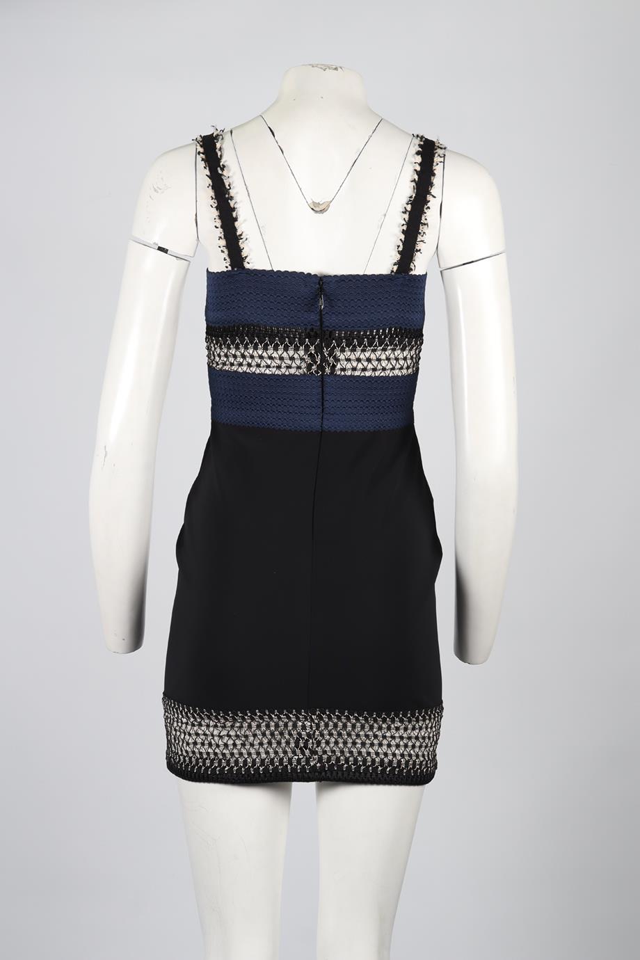 JONATHAN SIMKHAI KNIT MINI DRESS US 2 UK 6