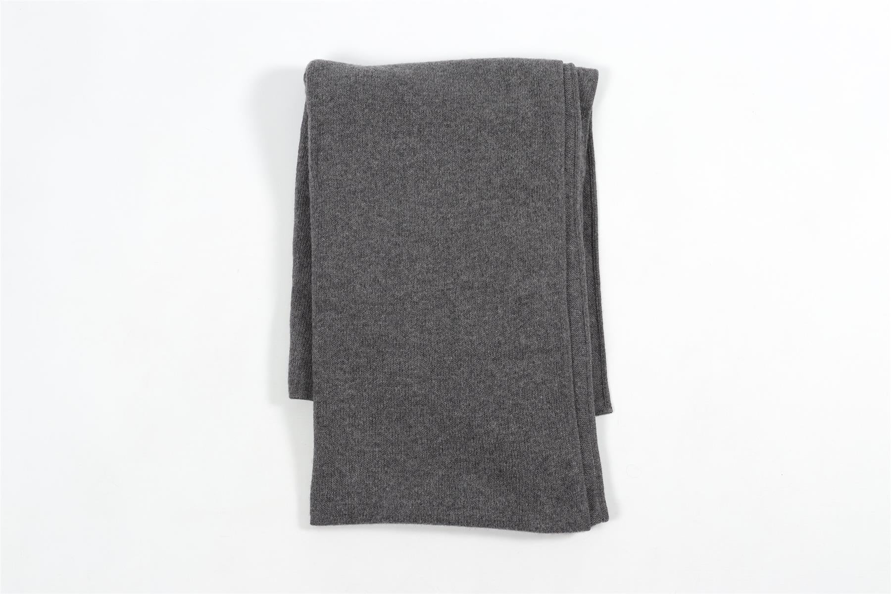OYUNA GREY CASHMERE SCARF ONE SIZE