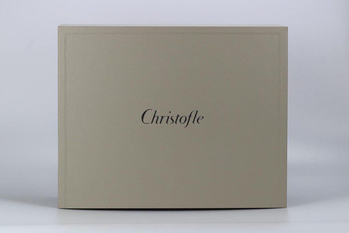 CHRISTOFLE SILVER PLATED STAINLESS STEEL CUTLERY SET