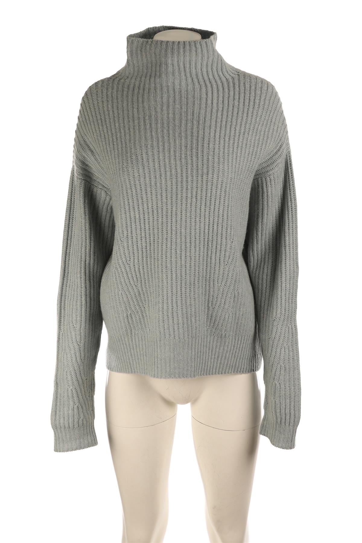 LE KASHA BLUE CASHMERE SWEATER MEDIUM/LARGE