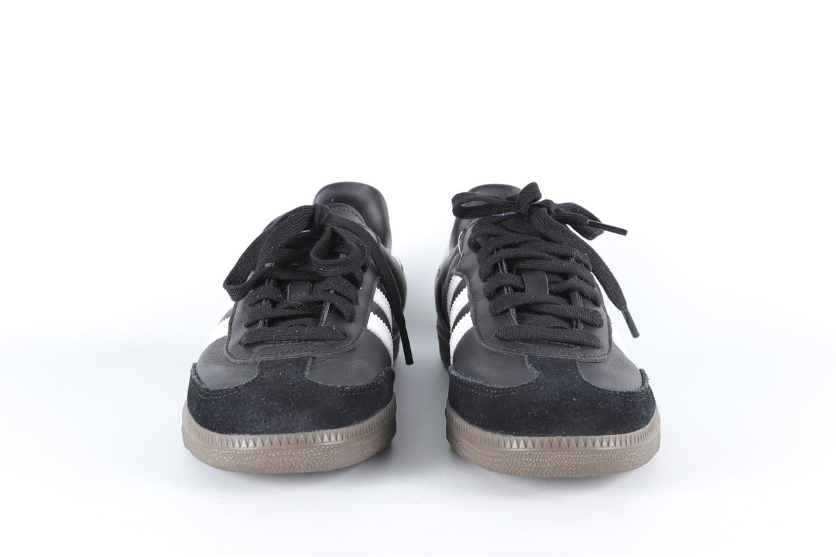 ADIDAS BLACK SAMBA CORE BLACK CLOUD WHITE SNEAKERS EU 39 1/3 UK 6 US 6.5