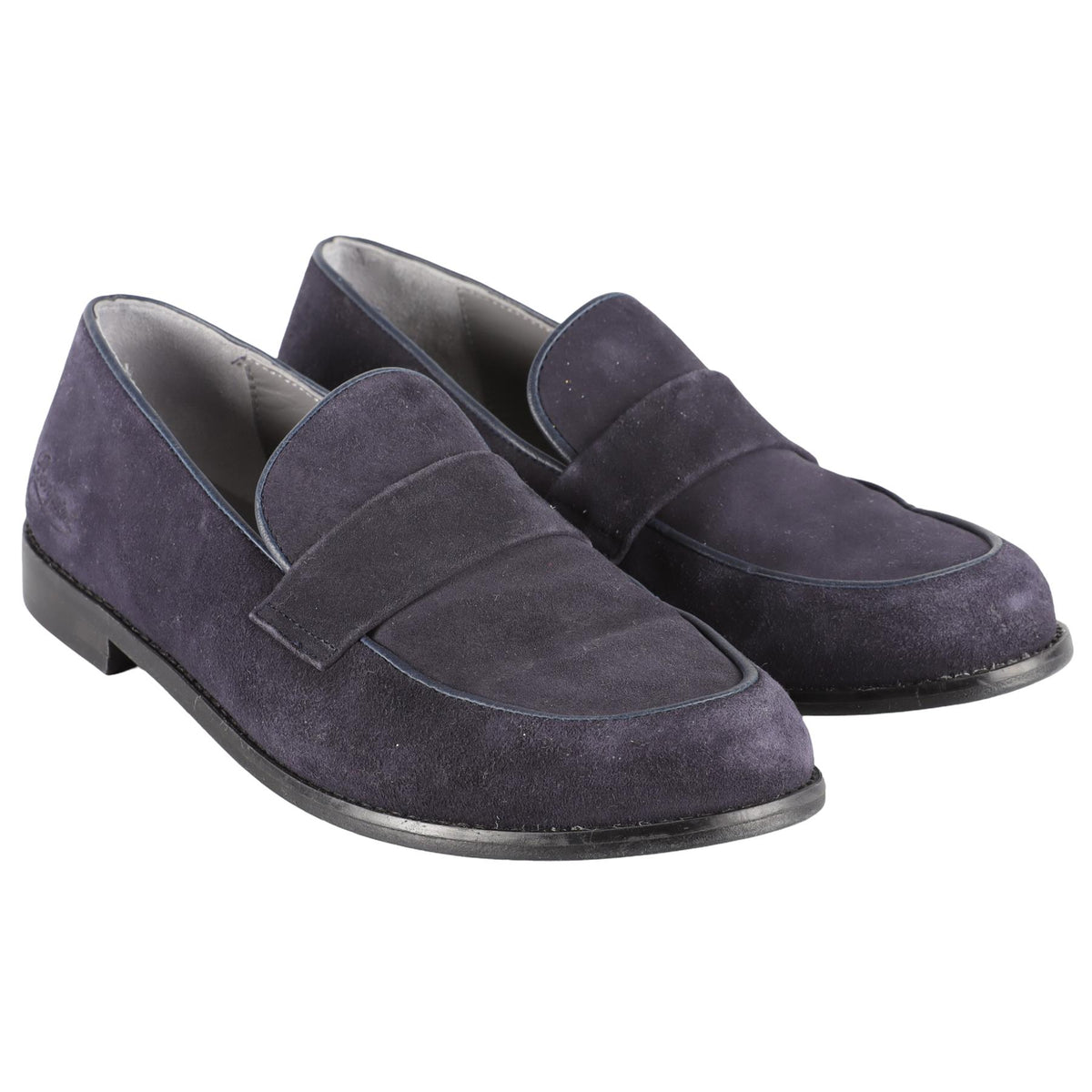 BONPOINT NAVY KIDS BOYS LOAFERS EU 35 UK 2.5 US 3.5