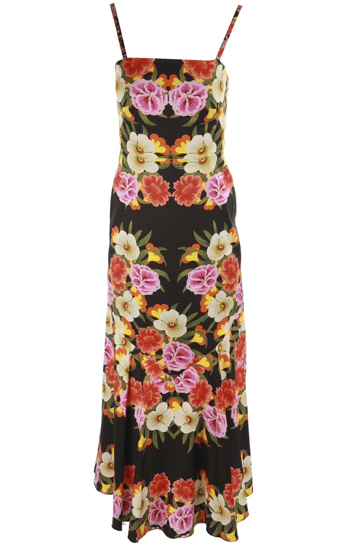 BORGO DE NOR MULTI COTTON MAXI DRESS UK 6