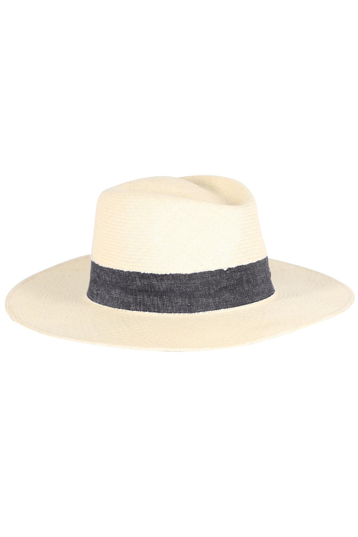 MAISON MICHEL STRAW HAT MEDIUM