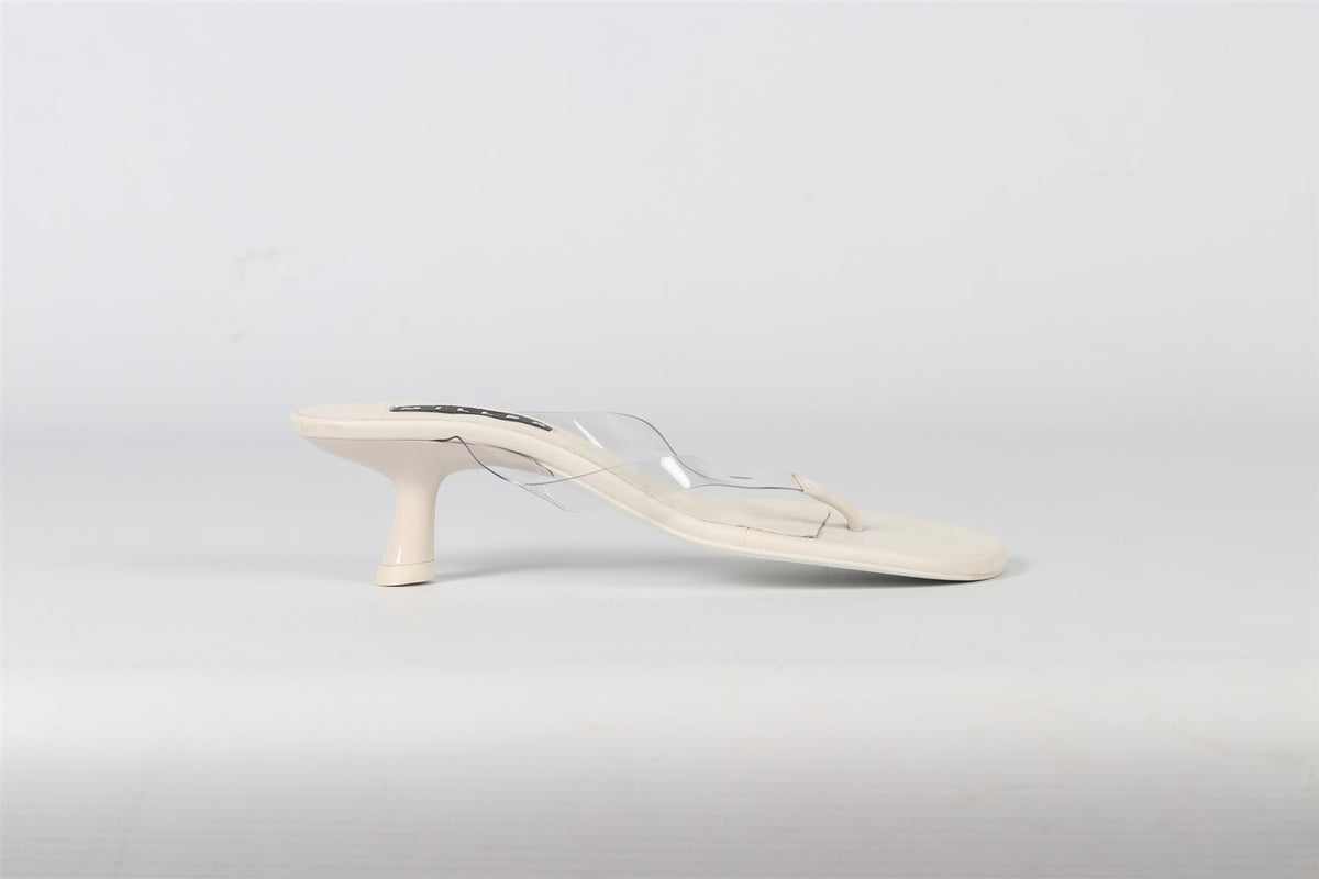 SIMON MILLER PVC AND LEATHER SANDALS EU 38 UK 5 US 8