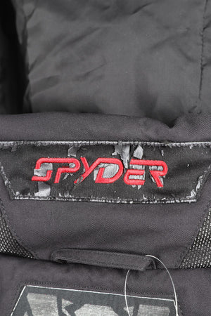 SPYDER BLACK MEN'S PADDED JACKET MEDIUM