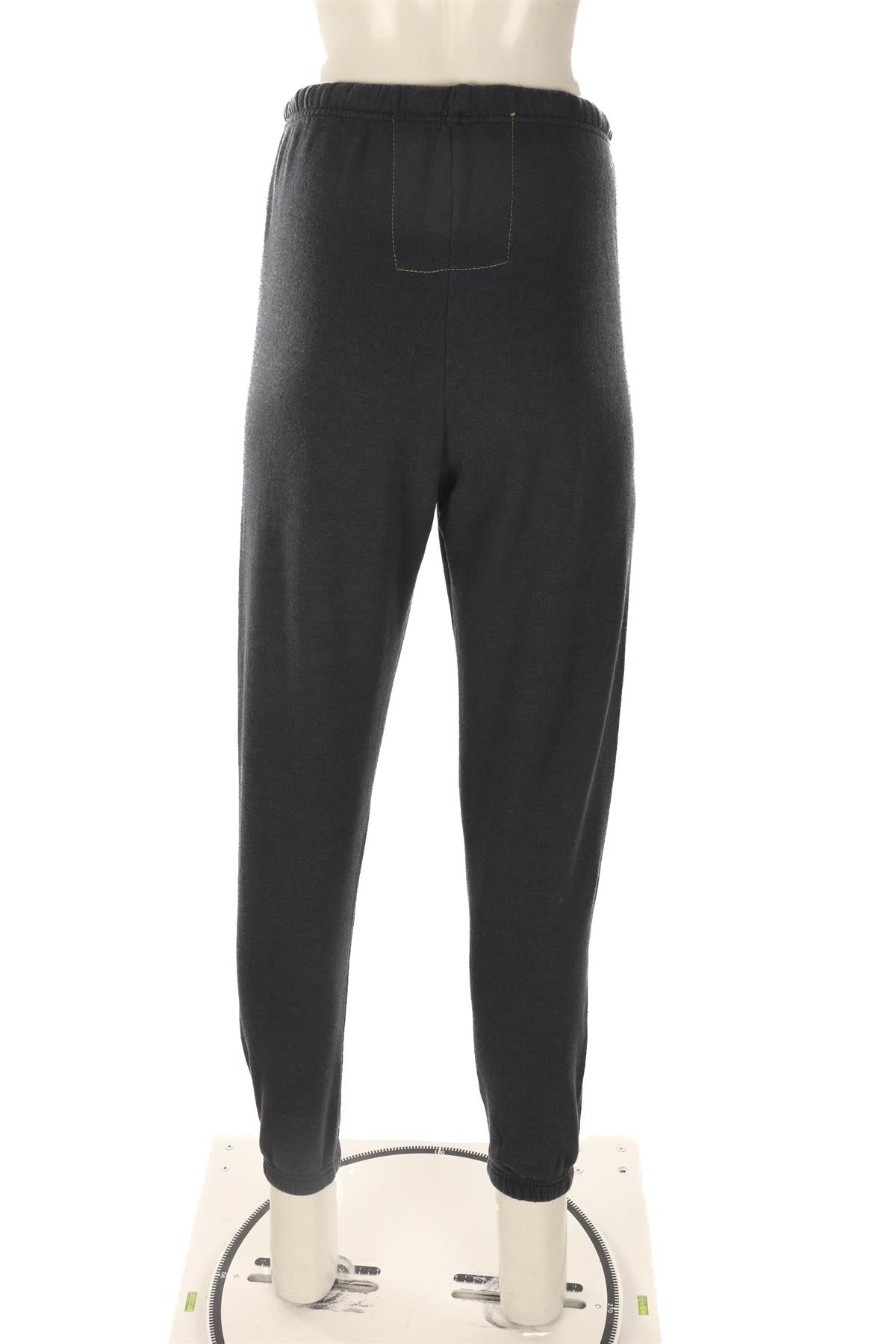 AVIATOR NATION GREY COTTON TRACK PANTS SMALL