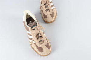 ADIDAS BROWN GAZELLE EARTH STRATA SNEAKERS EU 38.5 UK 5.5 US 6