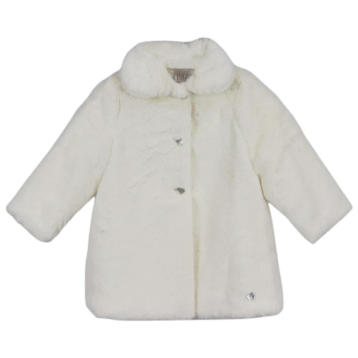 PAZ RODRIGUEZ BABY GIRLS FAUX FUR COAT 18 MONTHS