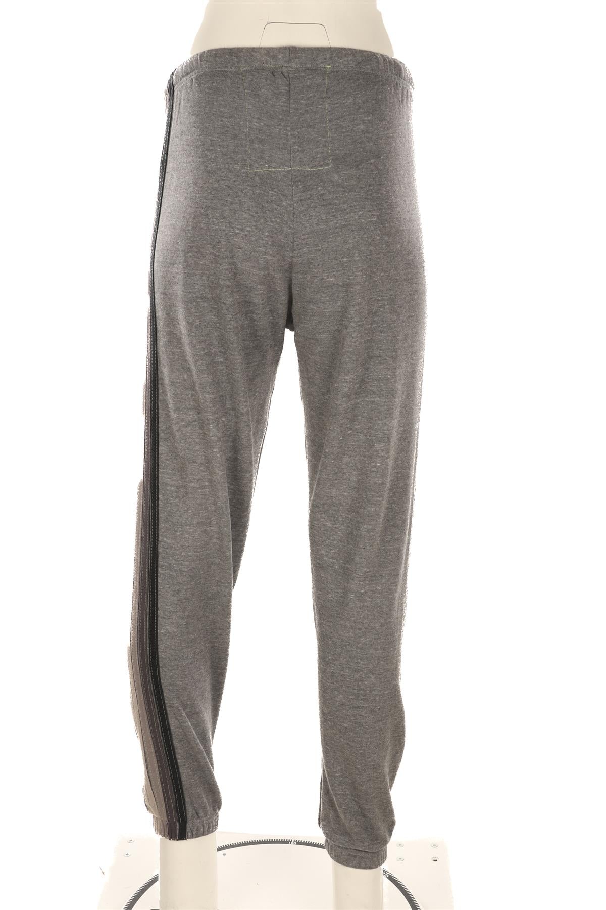 AVIATOR NATION GREY COTTON TRACK PANTS XSMALL