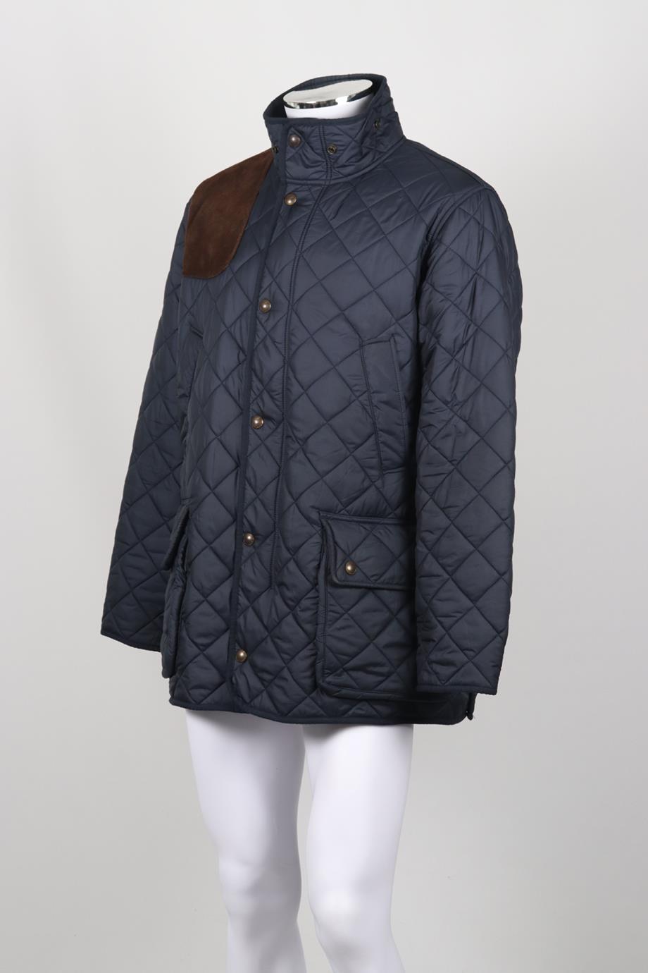 RALPH LAUREN MEN'S QUILTED SHELL JACKET LARGE