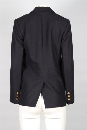 ME+EM NAVY WOOL BLAZER UK 6