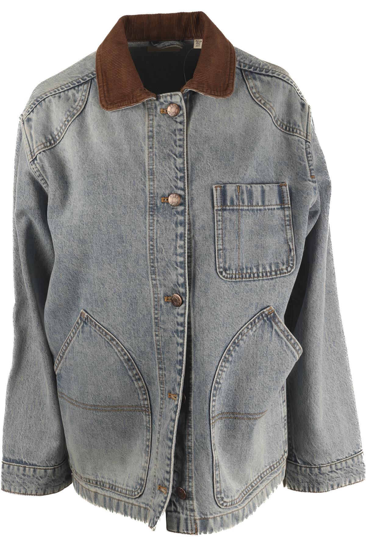 DOEN BLUE DENIM JACKET XXSMALL