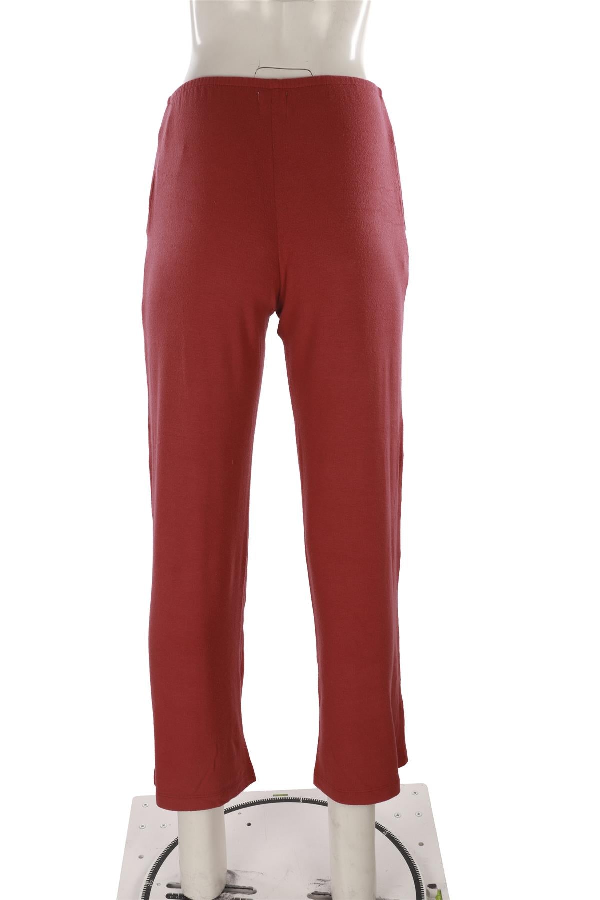LESET PINK JERSEY STRAIGHT LEG PANTS SMALL