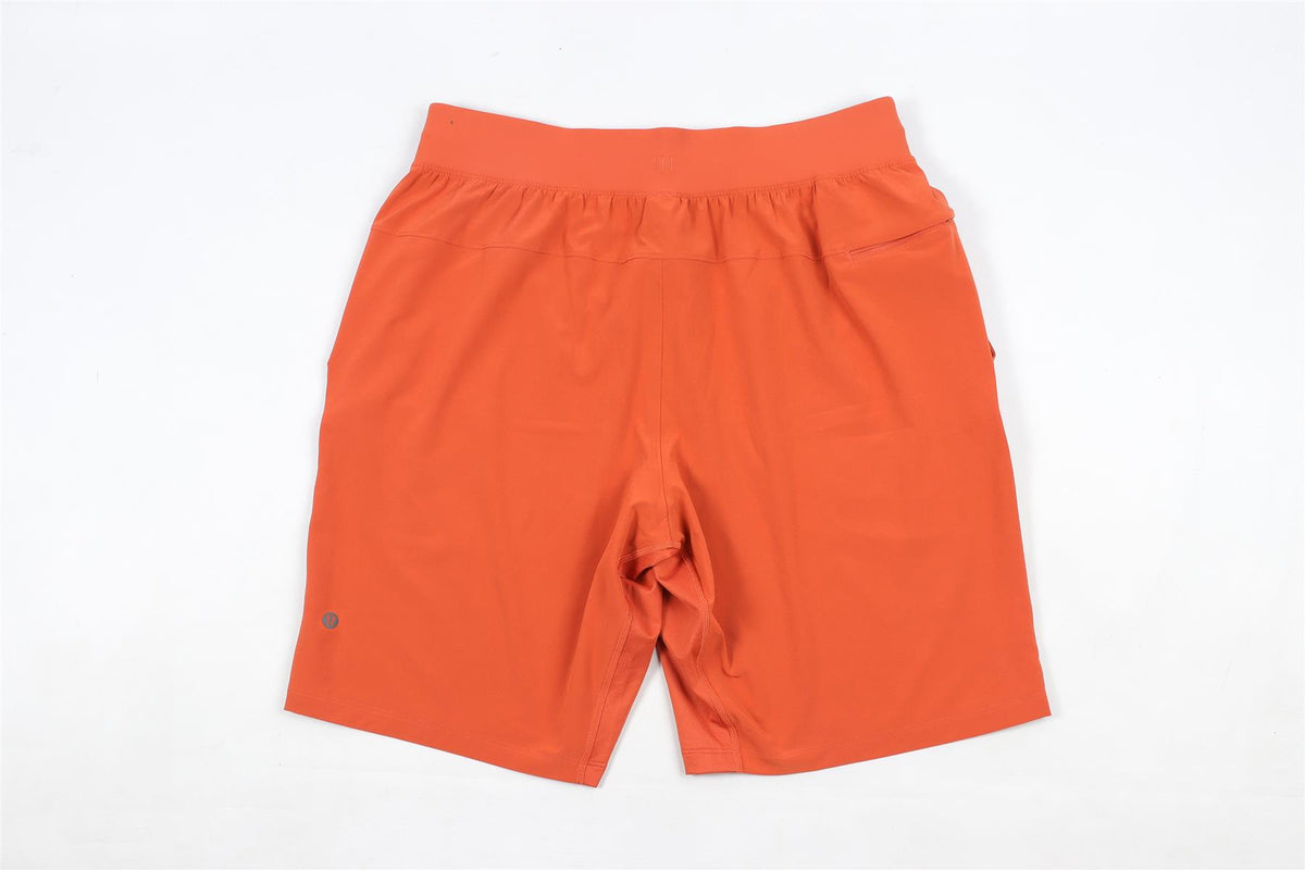 LULULEMON ORANGE MEN'S SHORTS LARGE