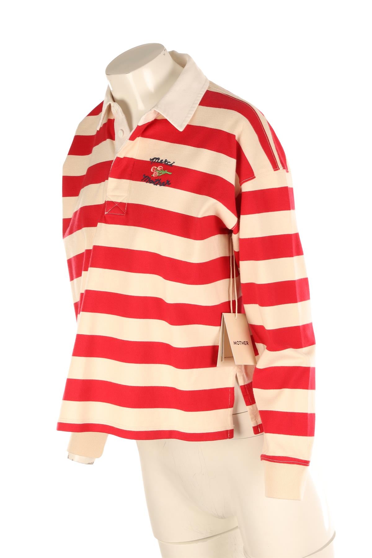 MOTHER RED COTTON TOP SMALL