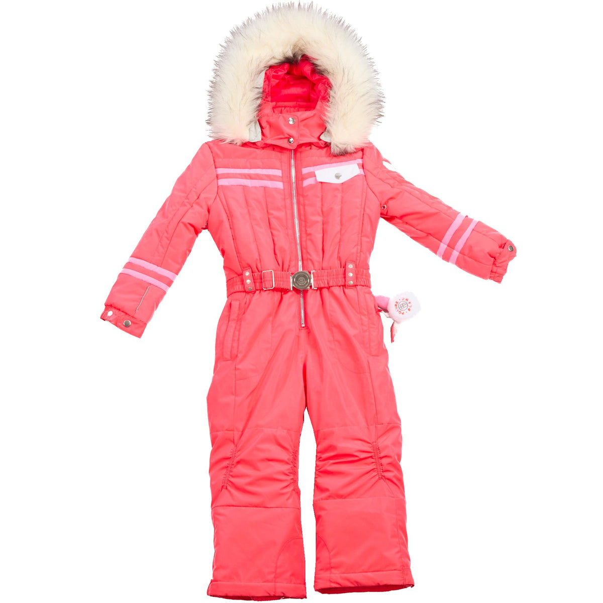 POIVRE BLANC RED KIDS GIRLS SKI SUIT 4 YEARS