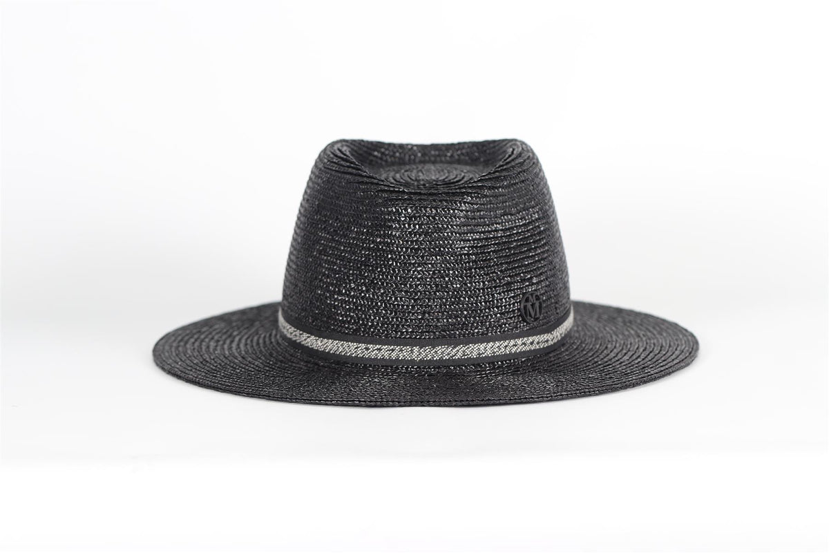 MAISON MICHEL STRAW HAT MEDIUM