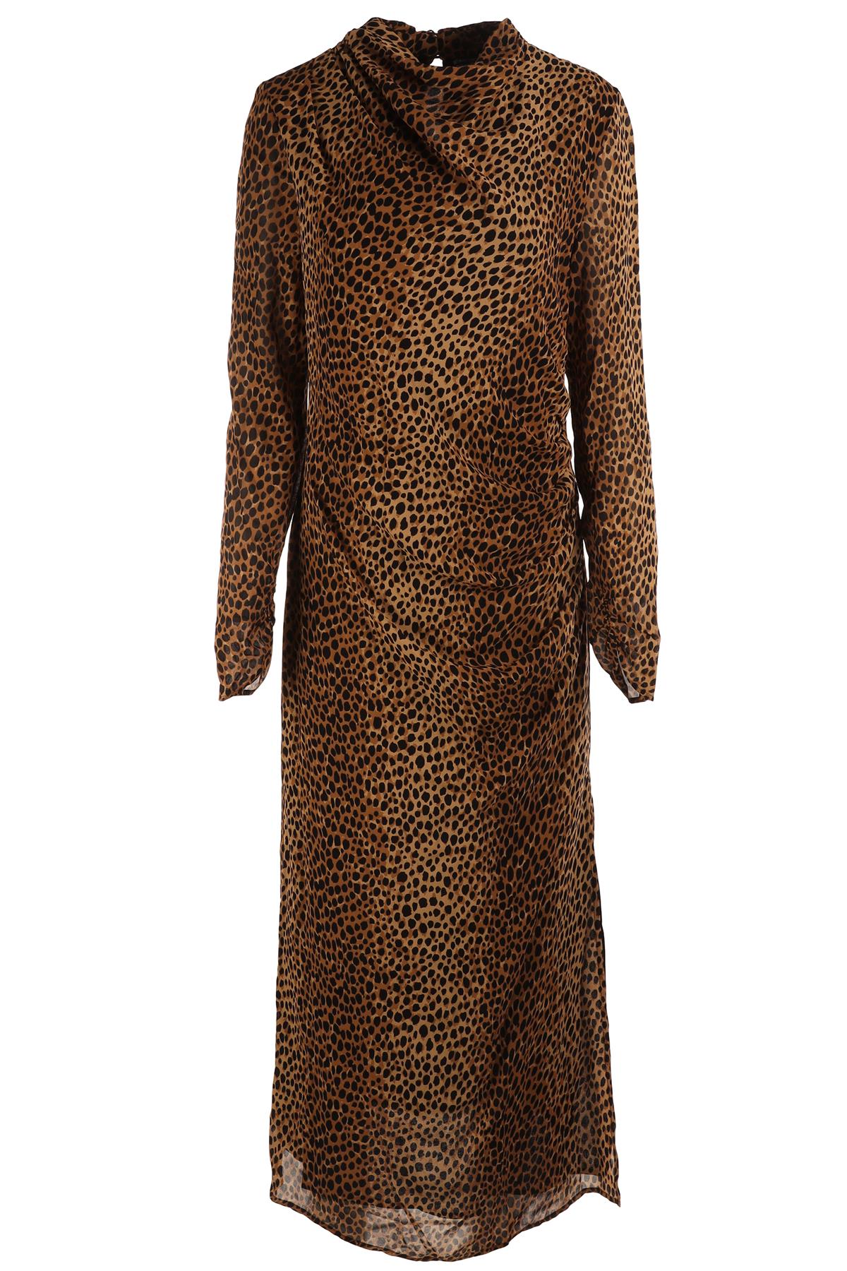 REFORMATION BROWN CREPE MAXI DRESS US 10 UK 14